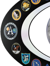 Load image into Gallery viewer, The Bradford Exchange Apollo Missions Spinning Levitating Moon Sculpture with Base That Lights Up - RCE Global Solutions