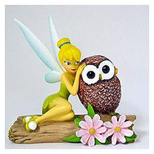 Load image into Gallery viewer, The Hamilton Collection Disney Tinkerbell I Owlways Confide In You Figurine 3.5"-inches - RCE Global Solutions