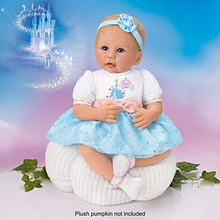 Load image into Gallery viewer, The Ashton - Drake Galleries Perfect Little Princess Lifelike So Truly Real® Baby Girl Doll in Disney Cinderella Outfit Weighted Fully Poseable with Soft RealTouch® Vinyl Skin by Linda Murray 17"-Inches - RCE Global Solutions