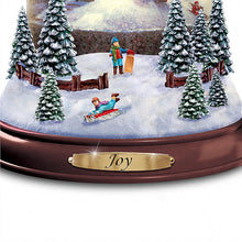 Load image into Gallery viewer, Thomas Kinkade Flurries of Light Candles with Snowflake Projectors - Joy #1 - RCE Global Solutions
