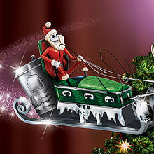 Load image into Gallery viewer, Bradford Exchange The Nightmare Before Christmas Light-Up Rotating Tree Topper - RCE Global Solutions