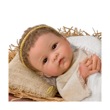 Load image into Gallery viewer, The Ashton - Drake Galleries Jesus Our Savior With Realistic Manger And Natural Fabrics So Truly Real® Lifelike & RealTouch® Vinyl Skin Hand-Rooted Hair Weighted Doll by Linda Murray 17-inches - RCE Global Solutions