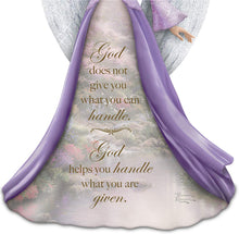Load image into Gallery viewer, The Hamilton Collection Thomas Kinkade God Helps You Handle What You are Given Handpainted Angel Figurine - RCE Global Solutions