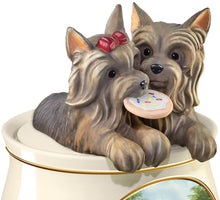 Load image into Gallery viewer, Cookie Jar: Cookie Capers: The Yorkie Cookie Jar by The Bradford Exchange - RCE Global Solutions