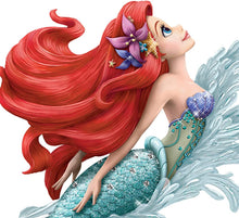 Load image into Gallery viewer, The Hamilton Collection Disney The Little Mermaid Ariel Beauty Under The Sea Hand Crafted Figurine Sparkling With Over 50 Genuine Swarovski Crystals Atop a Shimmering Mirrored Base 7.25"-Inches - RCE Global Solutions