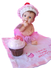 Load image into Gallery viewer, The Ashton - Drake Galleries I Want My Cupcake and Eat it Too Hats Off To You Collection Baby Doll Crafted by Master Sculptor Sherry Rawn 5 1/2- inches - RCE Global Solutions