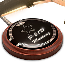 Load image into Gallery viewer, The Bradford Exchange P 51D Mustang WWII Fighter Plane Accent Lamp Lights Up - RCE Global Solutions