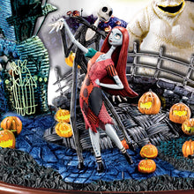 Load image into Gallery viewer, The Bradford Exchange Disney Tim Burton's The Nightmare Before Christmas Illuminated Musical Snowglobe - RCE Global Solutions