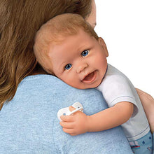 Load image into Gallery viewer, The Ashton - Drake Galleries Little Skipper Lifelike So Truly Real® Baby Boy Doll Weighted Fully Poseable with Magnetic Pacifier and Soft RealTouch® Vinyl Skin by Doll Artist Linda Murray 20"-Inches - RCE Global Solutions