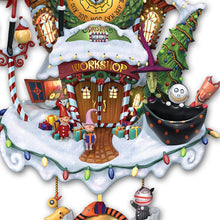 Load image into Gallery viewer, The Bradford Exchange Tim Burton's The Nightmare Before Christmas Town Cuckoo Clock: Lights and Music - RCE Global Solutions