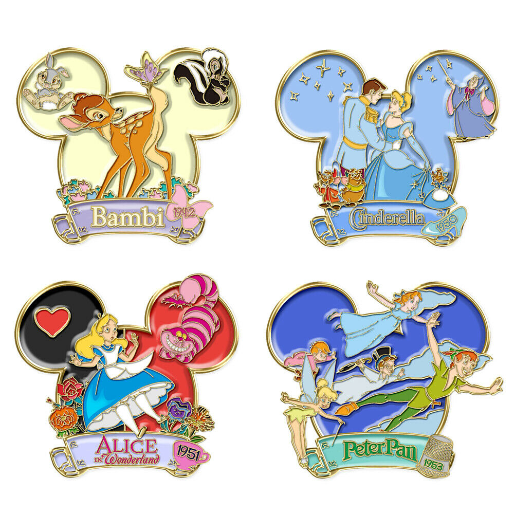 The Bradford Exchange The Magical Moments Of Disney Pin Collection ...