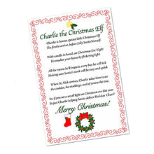 Load image into Gallery viewer, The Ashton - Drake Galleries Charlie the Christmas Elf Holiday Decor Doll with an Illuminating Candle Stocking and Santa's List Poseable High Quality Vinyl by Ina Volprich 14"-Inches - RCE Global Solutions