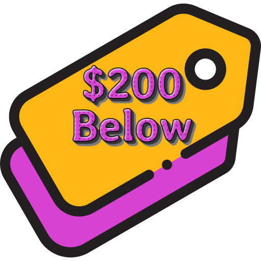 Items Priced $200 and Below