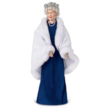 Load image into Gallery viewer, The Ashton-Drake Galleries Her Majesty The Queen Elizabeth II: Sapphire Elegance Portrait Doll Argil Porcelain Figurine 15-inches - RCE Global Solutions
