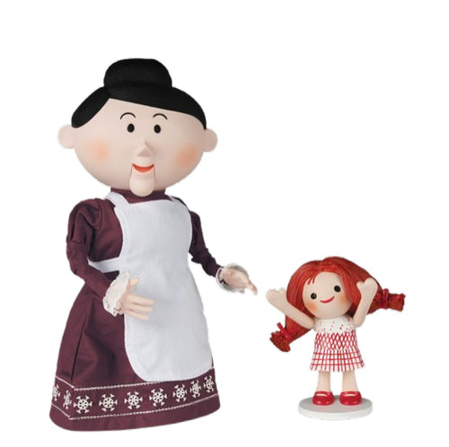 The Ashton-Drake Galleries Rudolph the Red-Nosed Reindeer Figure Collection Issue #6 Mrs. Claus and Dolly Limited Edition Christmas Decorations 6-Inches - RCE Global Solutions