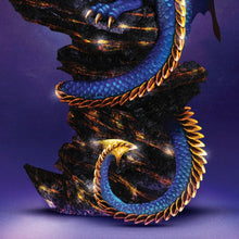 Load image into Gallery viewer, The Bradford Exchange Mystic Treasures Illuminated LED Ancient Dragon Sculpture With Hand Applied Metallic Paints Golden Accents and Faux Jewels 11&quot;-Inches - RCE Global Solutions
