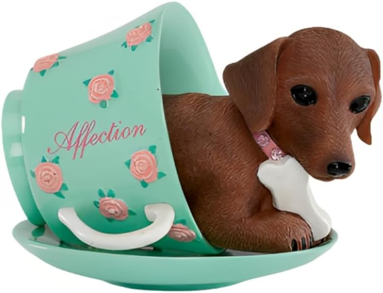 The Hamilton Collection A Spot of Affection Dachshund Dog Figurine - RCE Global Solutions