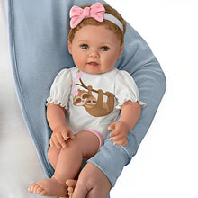 Load image into Gallery viewer, The Ashton-Drake Galleries Don&#39;t Hurry, Be Happy Lifelike Baby Girl Doll SoTrulyReal with Mom and Baby Sloth Outfit Poseable by Ping Lau 17-inches - RCE Global Solutions
