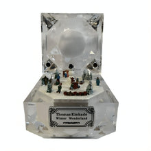 Load image into Gallery viewer, The Bradford Exchange Best Loved Christmas Carols Music Box Issue #2: Winter Wonderland by Thomas Kinkade 2.5-inches
