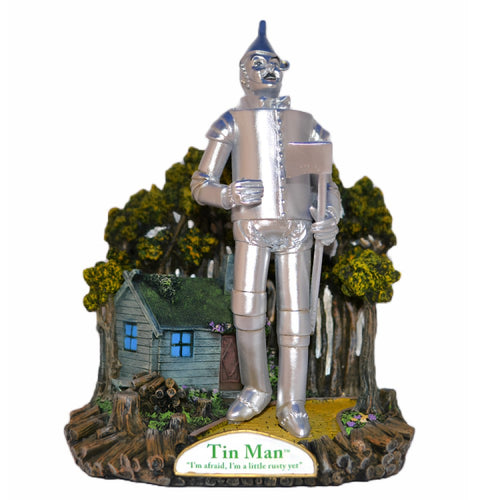 The Bradford Exchange THE WIZARD OF OZ Illuminated Musical Sculpture Collection: TIN MAN I'm Afraid I'm A Little Rusty Yet 7.5-inches - RCE Global Solutions