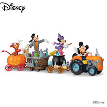 Load image into Gallery viewer, The Bradford Exchange Count Mickey from Disney Halloween Tractor Wagon Sculpture Collection Issue #1 Characters in Costume Handcrafted Hand-painted 5-1/2-inches - RCE Global Solutions
