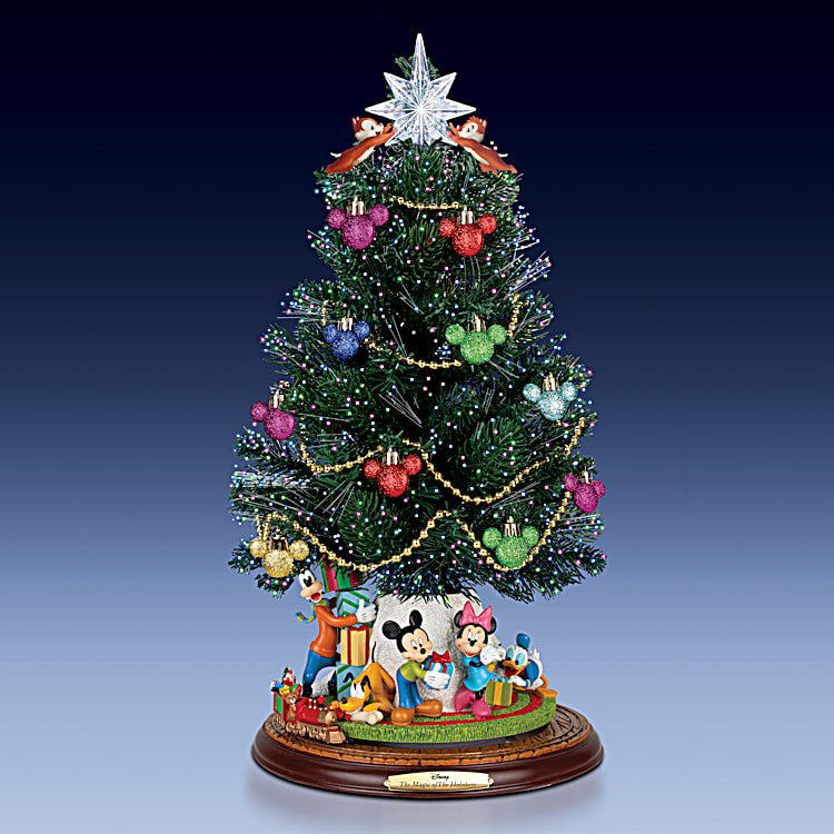 The Bradford Exchange Disney The Magic Of The Holidays Tabletop