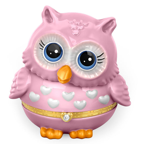 The Bradford Exchange Granddaughter, Owl Always Love You' Birthstone Music Box Collection Issue #7: June Heirloom Porcelain Music Box with 'You Are My Sunshine' Melody