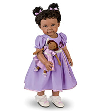 Load image into Gallery viewer, The Ashton-Drake Galleries Take Me to Church Child and Plush Angel Set So Truly Real® Crafted of RealTouch® Vinyl Handpainted Lifelike Poseable Collectible Doll by Ping Lau 22-inches
