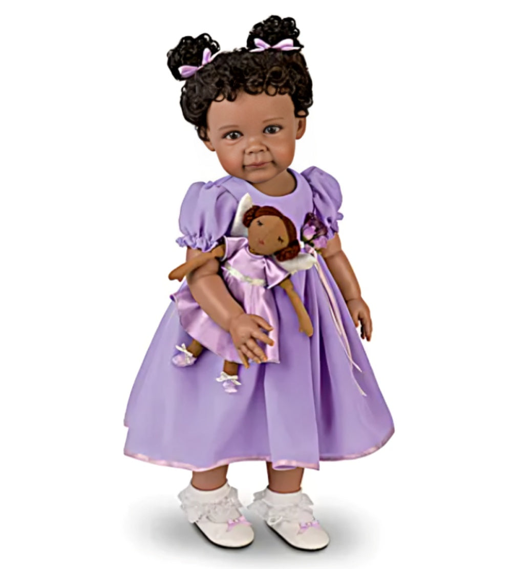 The Ashton-Drake Galleries Take Me to Church Child and Plush Angel