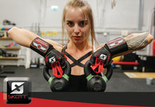 Load image into Gallery viewer, Skott Talon Elite Weightlifting Gloves Genuine Leather Gym Gloves with Wrist Wrap Support, Durable Grip for Training, Bodybuilding &amp; Fitness Unisex
