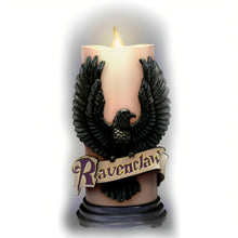 Load image into Gallery viewer, The Bradford Exchange Ravenclaw HARRY POTTER™ HOGWARTS House Candle Collection Issue # 5 High-Relief Sculpted LED Flameless Candles with House Mascots and Colors Remote-Controlled Illumination Magic (Included with Issue One) 7&quot; H x 3.5&quot; D - RCE Global Solutions
