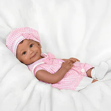 Load image into Gallery viewer, The Ashton-Drake Galleries 9th Annual Photo Contest Winner Nevaeh Vinyl Baby Doll Hand-rooted Hair by Artist Ping Lau 18-inches - RCE Global Solutions
