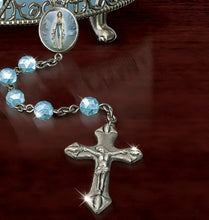Load image into Gallery viewer, The Bradford Exchange Our Lady of Lourdes Rosary Music Box: A Symbol of Eternal Faith and Comfort by Hector Garrido 3.62-Inches - RCE Global Solutions
