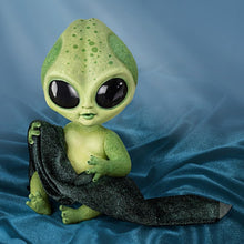 Load image into Gallery viewer, The Ashton - Drake Galleries Lumina Alien Baby with Glow-In-The-Dark Vinyl Skin So Truly Real Lifelike &amp; Realistic Weighted Doll by Ina Volprich 16-Inches
