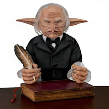 Load image into Gallery viewer, The Ashton-Drake Galleries Harry Potter Gringotts Bank Head Goblin Portrait Figure Hand-painted Vinyl Poseable 16.5-inches - RCE Global Solutions
