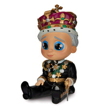 Load image into Gallery viewer, The Ashton-Drake Galleries King Charles Figurine from Whimsical House of Windsor Tots Collection Issue #4 Handcrafted Hand-Painted Royal Family Collectible with Custom Fabric Accents 4-inches
