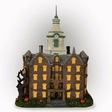 Load image into Gallery viewer, The Bradford Exchange America's Most Haunted Village Collection Issue #4: 'Trans Allegheny Asylum' Hand-Painted Illuminated Sculpture with Detailed Ghoulish Features Halloween Decorations 6.5-Inches
