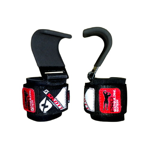 Skott Harpoon Original Hooks Classic Weight Lifting Hooks Heavy Duty Grip Support for Deadlifts Pull Ups & Strength Training Unisex One Size Fits All