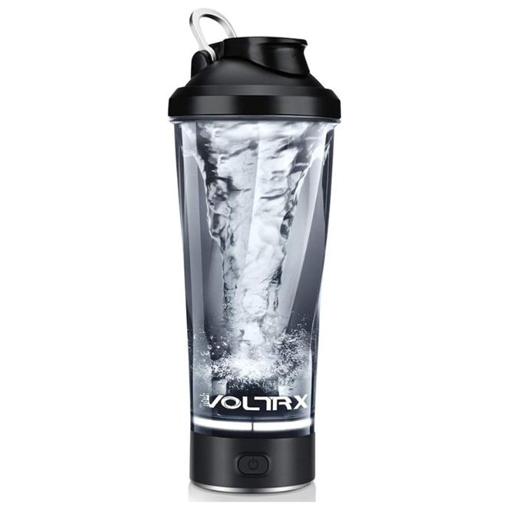 VOLTRX Electric Shaker Bottle - Vortex Boost Portable USB C Rechargeable Protein Blender Shake Mixer BPA Free Waterproof 24 oz