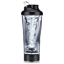 Load image into Gallery viewer, VOLTRX Electric Shaker Bottle - Vortex Boost Portable USB C Rechargeable Protein Blender Shake Mixer BPA Free Waterproof 24 oz
