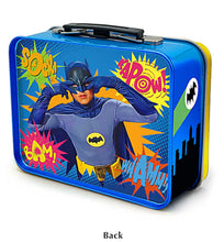 Load image into Gallery viewer, The Bradford Exchange BATMAN Classic TV Series Mini Lunchbox Collection Issue #1 Batman and Robin Lunchbox with Original Retro-style Artwork 5-inches
