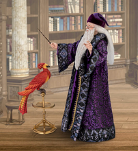 Load image into Gallery viewer, The Asthon-Drake Galleries Professor Dumbledore Poseable Portrait Figure Includes Wand and Fawkes 14-inches - RCE Global Solutions
