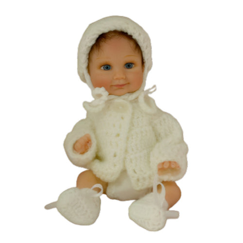 The Ashton-Drake Galleries Vanilla Bean Baby Collectible Doll Scented Little Girls Miniature Baby Doll Collection by Dawn McLeod 6-Inches - RCE Global Solutions