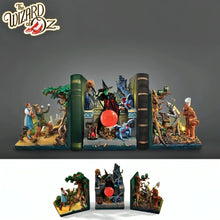 Load image into Gallery viewer, The Bradford Exchange The Wizard Of Oz Illuminated Sculptural Bookend Collection Issue #3 Tin Woodman &amp; Cowardly Lion Handcrafted &amp; Hand-Painted Resin Display Piece 4.25-inches
