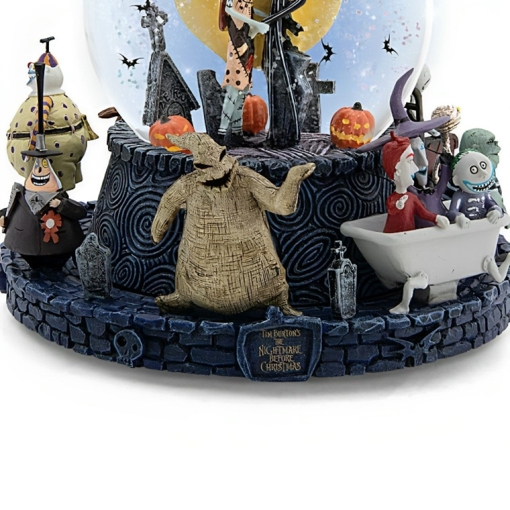 Disney NBC Jack Skellington Oogie Boogie Sally offers Zero Mini Snow Globe Bundle