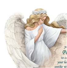 Load image into Gallery viewer, The Hamilton Collection Guardians Of Peace Angel Sculpture Hand-Painted with Comforting Sentiment Inspired Art From &quot;Pools of Serenity&quot; Painting by Thomas Kinkade 12-Inches - RCE Global Solutions
