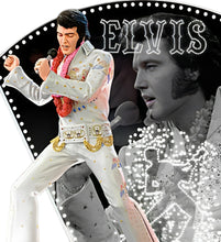 Load image into Gallery viewer, The Bradford Exchange Aloha from Hawaii Commemorate the 50th Anniversary with Lights Music and Iconic Design Officially Licensed Handcrafted Elvis Presley Sculpture 7.5-inches - RCE Global Solutions
