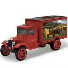 Load image into Gallery viewer, The Hamilton Collection Farmall 1931 Hawkeye Truck Sculpture 1:18 Scale Collectible with Dave Barnhouse Farm Artwork Red Finish and Official Badging Handcrafted Decor 13.25-inches
