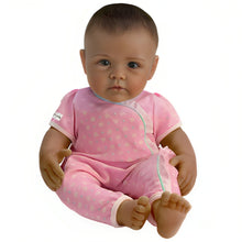 Load image into Gallery viewer, The Ashton-Drake Galleries So Truly Mine® Black Hair Brown Eyes Dark Skin Handcrafted with RealTouch® Vinyl Poseable and Weighted Baby Doll Collection Issue #7 by Master Doll Artist Linda Murray 15-inches - RCE Global Solutions
