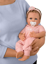 Load image into Gallery viewer, The Ashton-Drake Galleries Cooing Chloe Interactive Lifelike TrueTouch® Authentic Silicone Baby Girl Doll That Coos and Breathes  Weighted Fully Poseable by  Master Doll Artist Linda Murray 18&quot;-Inches - RCE Global Solutions
